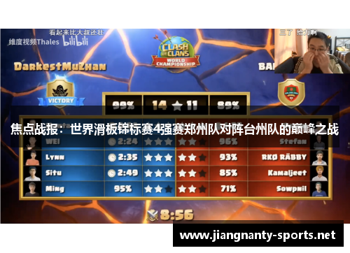 焦点战报：世界滑板锦标赛4强赛郑州队对阵台州队的巅峰之战